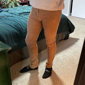 Beige Corduroy Pants